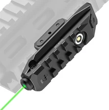 Ultra Low-Profile Picatinny Mounted Laser Sight - Easy Adjustments Included