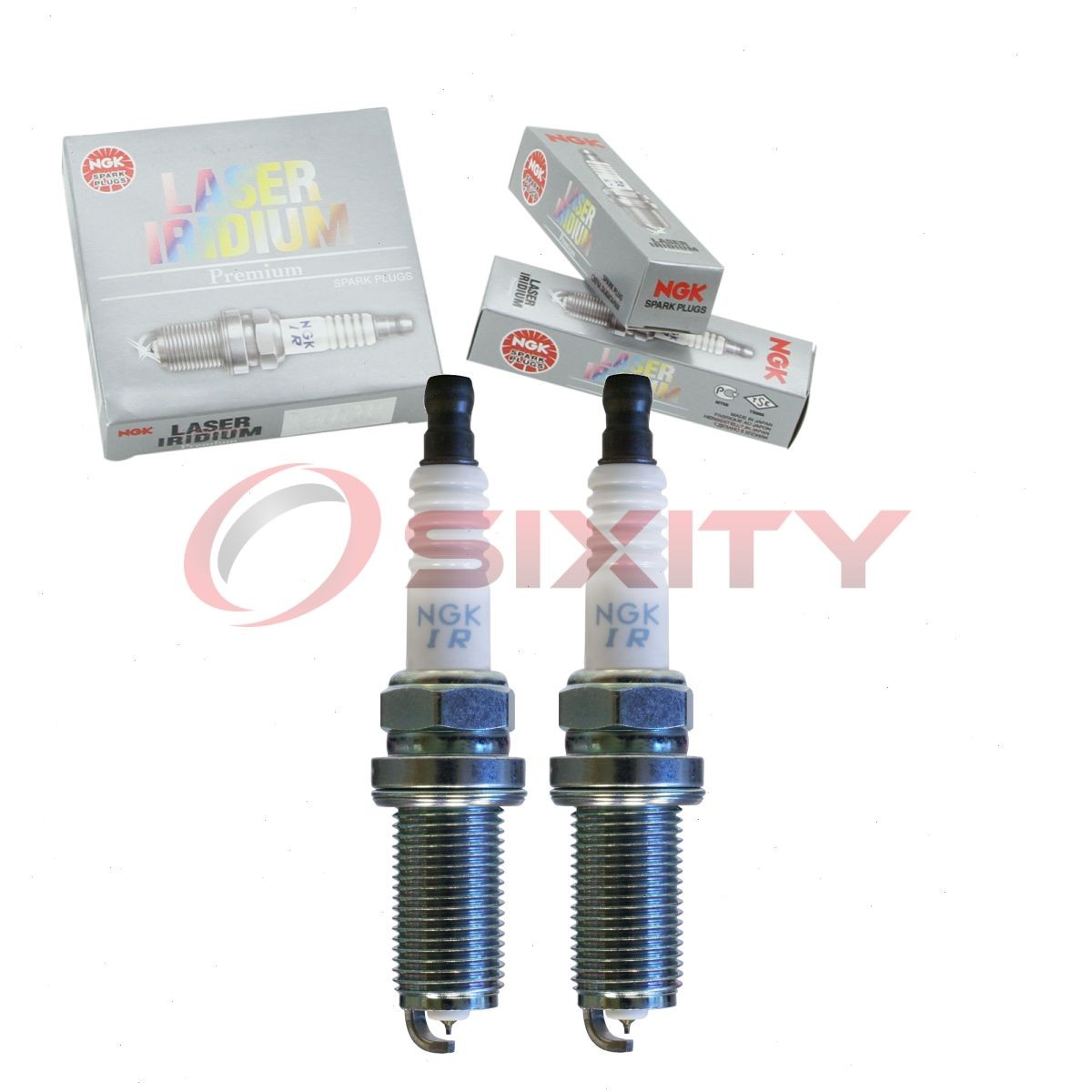 2 pc NGK 92373 SILFR5A11 Laser Iridium Spark Plugs for 09482-00615 Ignition ge