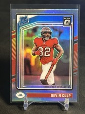 2024 Donruss Optic #226 Devin Culp Rated Rookie RC Silver Holo Prizm Buccaneers