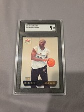 2001-02 Michael Jordan #102 Fleer Ultra Wizards -Graded SGC 9