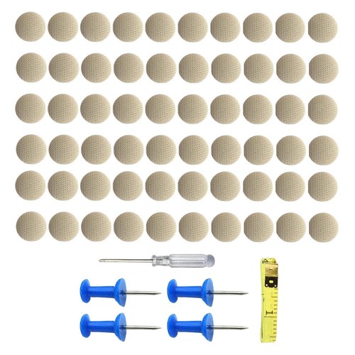 100 Stück Autodach Reparaturset - Headliner Knöpfe Für Durchhängende Auto-Dächer