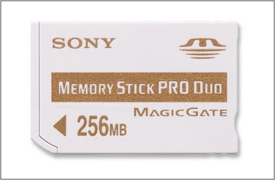 256 MB Sony Memory Stick Pro Duo 256MB Magic Gate ProDuo Speicherkarte PSP