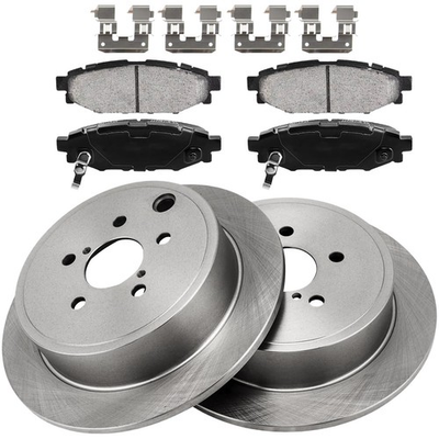 #ad 11.25 Rear Brake Pads amp; Rotors Kit 08 14 Subaru Impreza Legacy Outback Forester $119.99