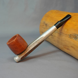 Unsmoked Vintage Comet Briar Estate Tobacco Smoking Pipe, replaceable bowl