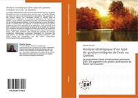 Priscilla Gareau | Analyse StratéGique D'un Type De Gestion IntéGréE De L'eau...