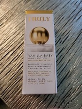 Truly Vanilla Baby Luxury Body Oil 1.7 fl oz NIB