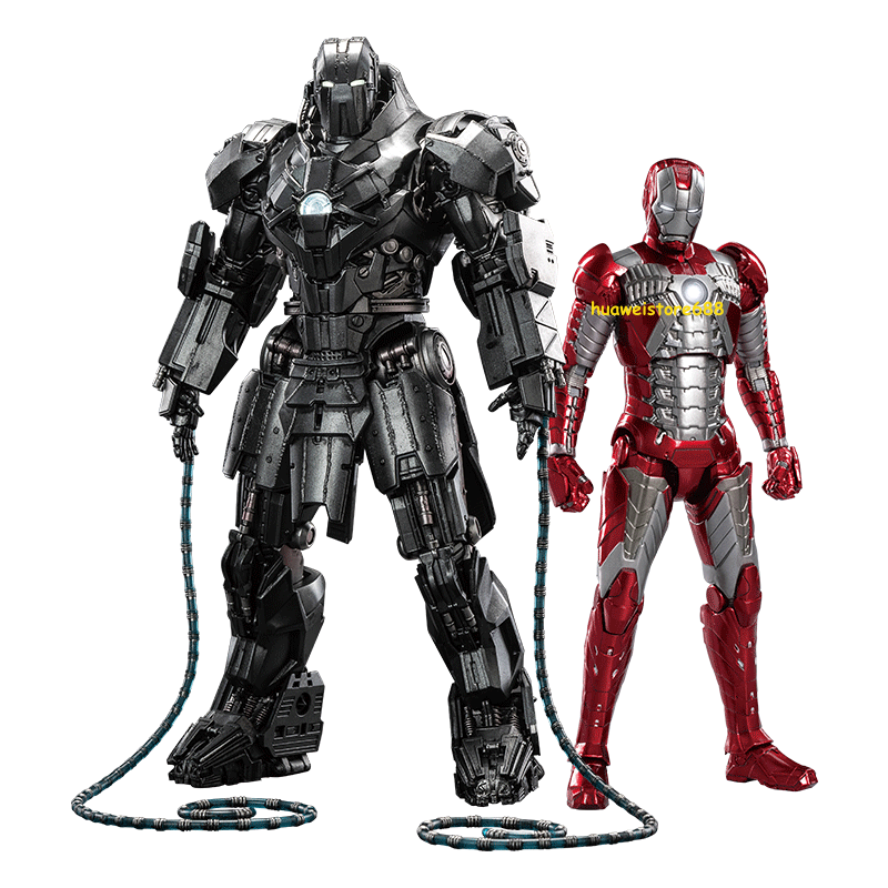 Iron Man MK5 Suitcase Set Whiplash Collectible Toys 1:1 Scale