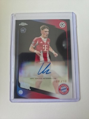Lennart Karl Topps Chrome UCC 25/26 RC Autograph  nr 8/10