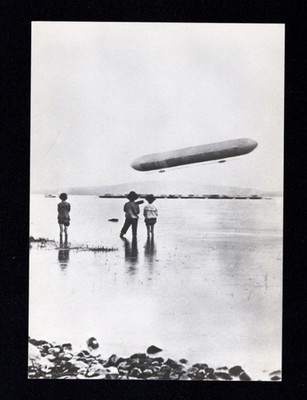 Zeppelin LZ 1  - Erster Aufstieg eines Zeppelins 1900   (Zep3-3)