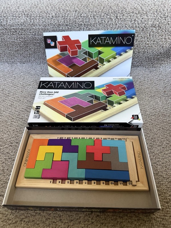 Katamino Wooden Logic Puzzle Game