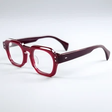 Square Men Women Glasses Fashion Thick Acetate Eyeglasses Frames Glasses