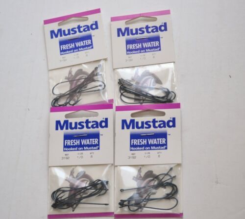 Hameçons Mustad 3551 Taille 14/0 - Bronze, Lot De 25, Neufs