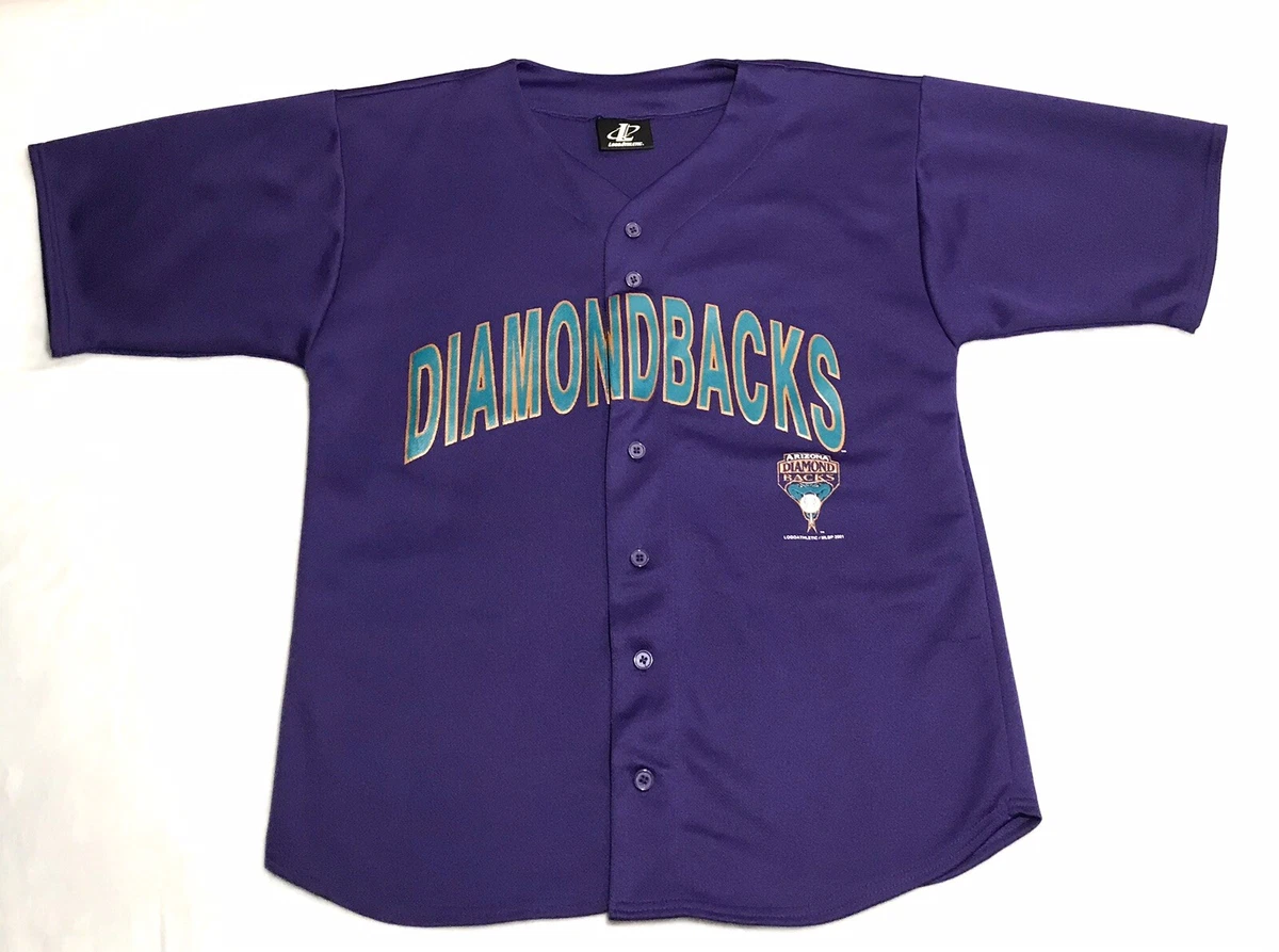 VTG Arizona Diamondbacks Men's Logo Athletic Jersey Size L / XL