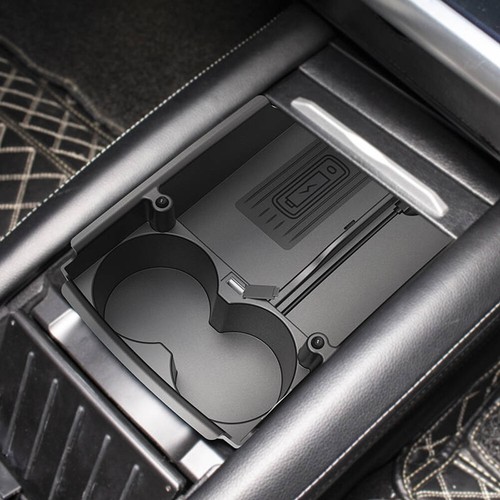 10W Car Wireless Charger Charging Pad Fast Charging Station for Tesla Model S X - Zdjęcie 3 z 8