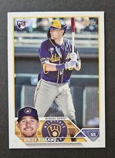 2023 Topps Brice Turang Rookie RC #530 Brewers