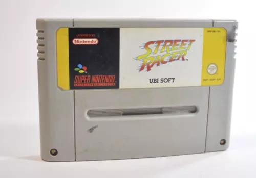 Street Racer Super Nintendo Snes Retrogaming PAL Authentic (Europe Video Game)