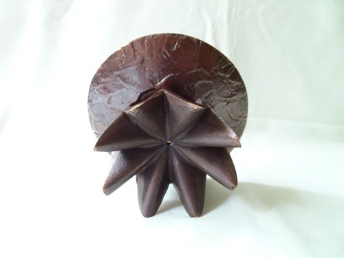 Kerzenständer Messing oder Bronze ? massiv 1700 gr /I - Bild 3 von 8