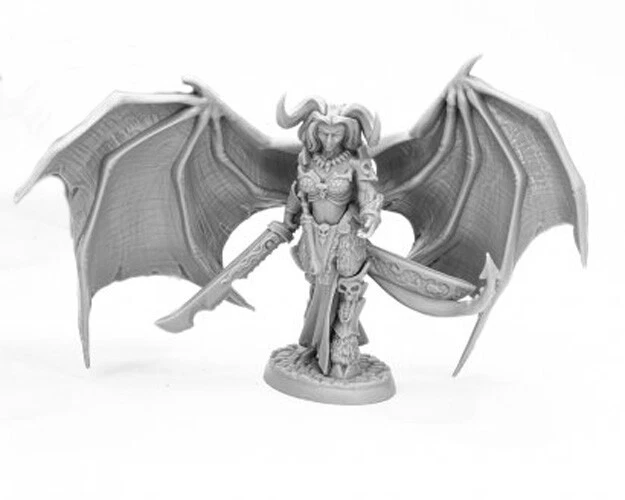 1x RULLER OF HELL QUEEN - BONES REAPER figurine miniature rpg jdr d&d 77645