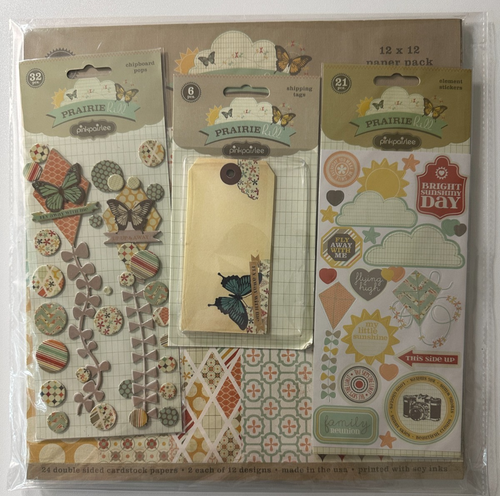 Kit album 12x12 Pink Paislee - Variazioni - Villaggio della neve, Secret Crush e altro - Foto 2 di 18