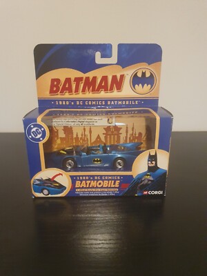 Special Edition 1980er Corgi, DC Comics Batmobile, Maßstab 1:43, 18/65 weltweit!