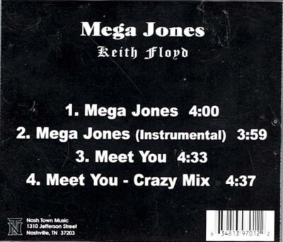 洋楽 Keith Floyd Mega Jones CD Mega Jones ~ Keith Floyd ~ Funk / Soul ~ CD ~ Good | eBay