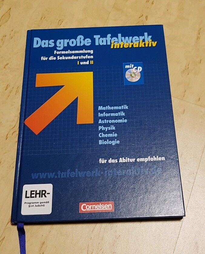 Das große Tafelwerk interaktiv - Allgemeine Ausgabe Tafelwerk Mathematik, Inf