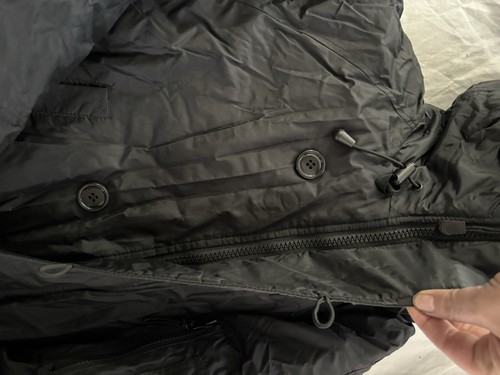 Spiewak & Sons Hooded Parka Black/gray Quilted Mens Size XL - Picture 3 of 11