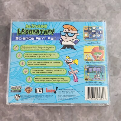 Dexter's Laboratory Science Ain't Fair PC CD Rom Video Game | eBay