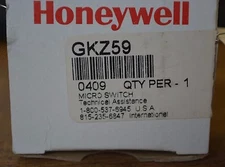 (2) Honeywell Spring Loaded Key Lift Switch Hardware GKZ59
