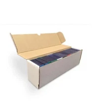 New (1) BCW Toploaders Cardboard Trading Card Storage Box - 14"