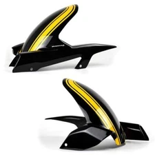 Pyramid Hugger Fender Diablo Black Yellow Ball Kawasaki Z 900 RS SE 22 - 25