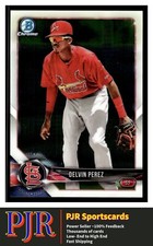 2018 Bowman Chrome #BCP138 Delvin Perez St. Louis Cardinals  BUY 4 - 35% OFF
