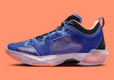 Nike Air Jordan XXXVII 37 Low Til Dawn Lapis Blue Crimson Nike Air Jordan XXXVII 37 Low Til Dawn Lapis Blue Crimson