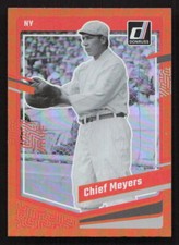 2023 Donruss Chief Meyers Holo Orange #188 Card