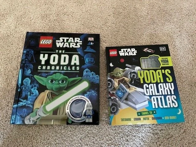 Lego Star Wars Books YODA CHRONICLES YODA S GALAXY ATLAS eBay