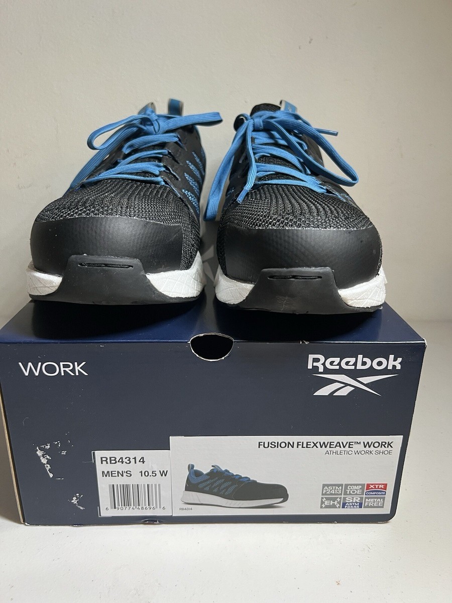 Reebok Mens Fusion Flexweave Work Sneaker Size 10.5W Reebok Work Fusion Flexweave Work, Men main image 2