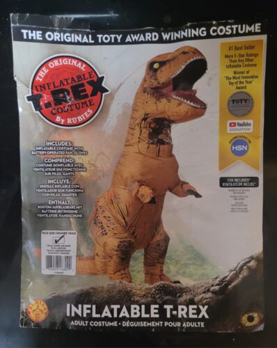 Rubie's Jurassic World Inflatable T-Rex Teen Costume - Picture 1 of 3