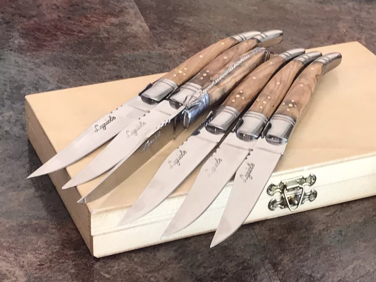 Laguiole sales knife block