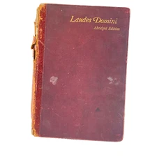 Antique LAUDES DOMINI Abridged Edition Music Book - 1888