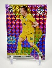 2020-21 Panini Mosaic UEFA EURO Baseball Bogdan Mykhaylichenko Pink Mosaic 18/49
