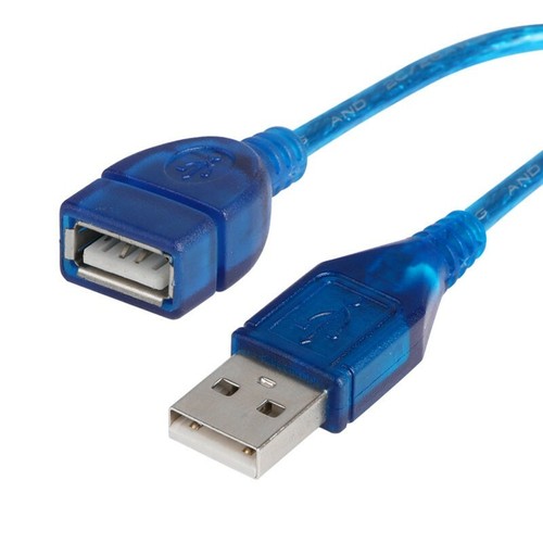 1Pc 1M USB 2.0 Male to Female USB Extend Extension Cable For PC Harddriver Blue - 第 8/10 張圖片