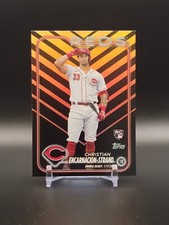 2024 Topps Update Christian Encarnacion-Strand Holiday Foil RC Debut Reds #US201