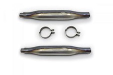 AUSPUFF "Zigarre", unlackiert, EU-Qualität! für Ural Dnepr K750 M72 CJ (Gespann)