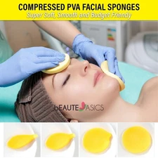 240 Pcs Compressed PVA Facial Sponges Spa Face Mask Removal Cleansing S0001x20