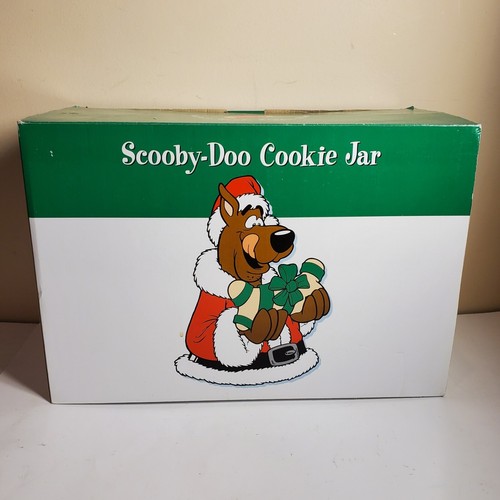 Scooby Doo Cookie Jar Christmas Santa Suit With Bone Warner Bros
