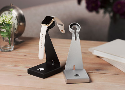 Solid Base Aluminum Desktop Stand For Apple iWatch Charger Base Charging Dock