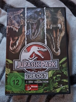 Jurassic Park Trilogie DVD& Jurassic World 4DVDs
