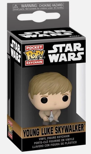 Funko Star Wars Pocket POP Young Luke Skywalker Keychain NEW IN HAND