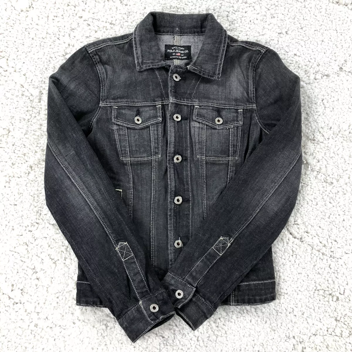 Polo ralph lauren stretch denim trucker jacket cheap
