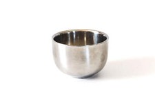 Rasiertiegel Edelstahl glänzend 7 cm Durchmesser - Hochwertiges Design